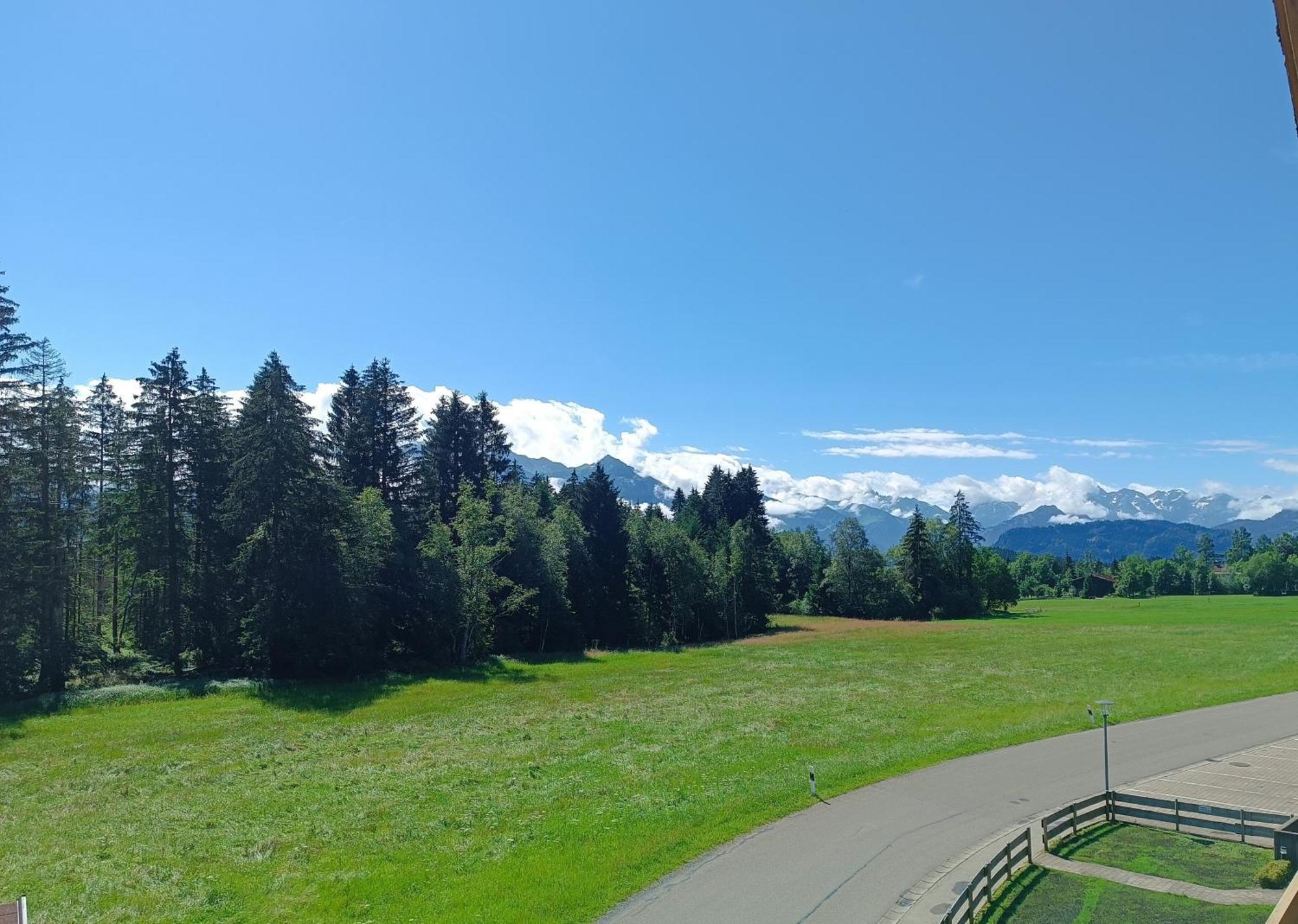 Gipfelblick Apartment Ofterschwang Bagian luar foto